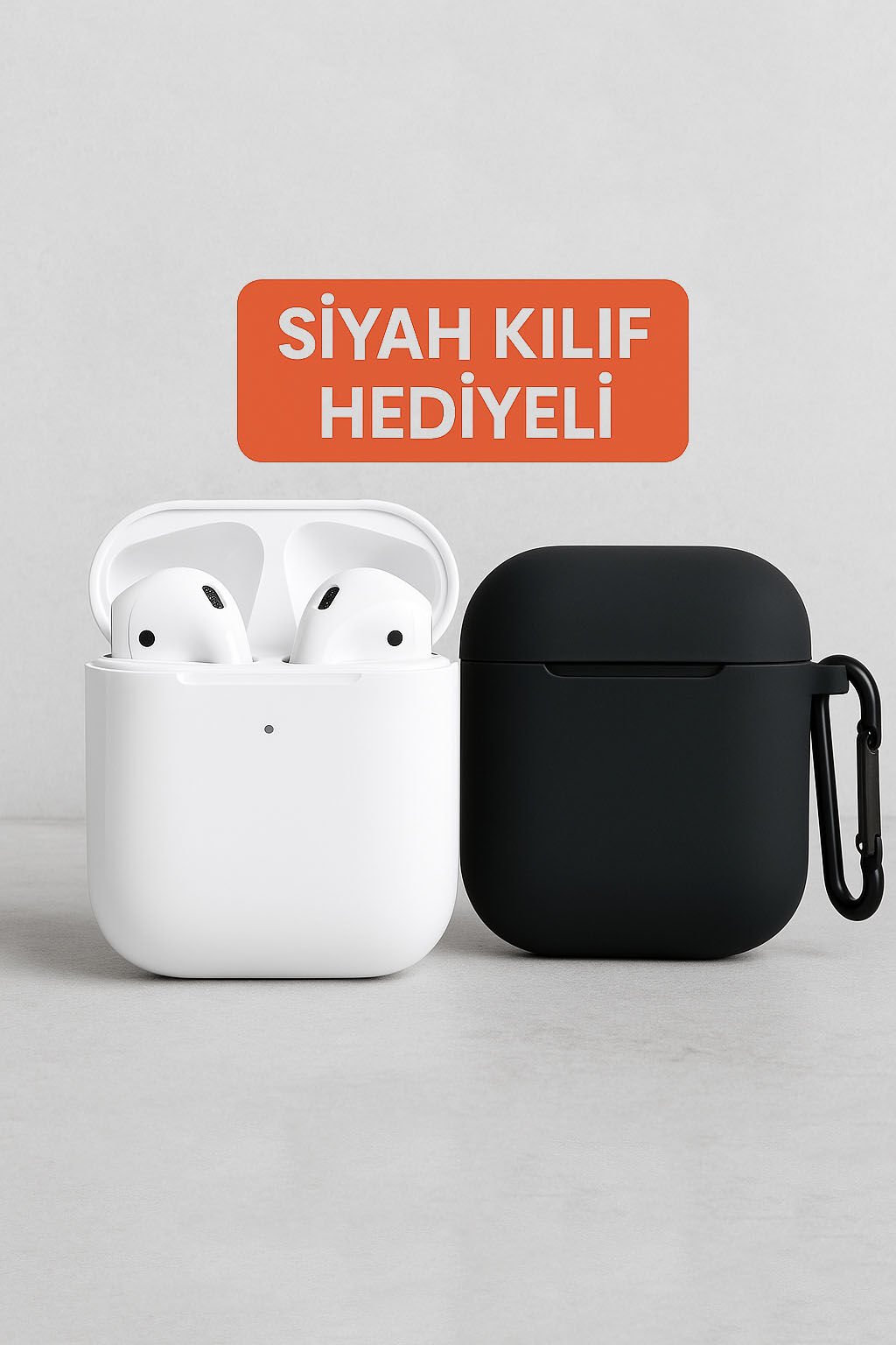 Airpods 2. Nesil ios Android Uyumlu Kablosuz Şarj Özellikli Bluetooth Kulaklık Kılıf Hediyeli