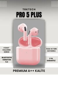 Pro 5 Plus Pembe Bluetooth Kulaklık