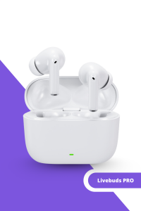 Livebuds Pro Beyaz Bluetooth Kulaklık