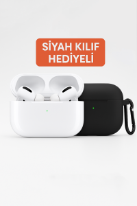 Airpods Pro 2. Nesil ios Android Uyumlu Kablosuz Şarj Özellikli Bluetooth Kulaklık Kılıf Hediyeli
