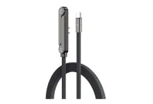 240W TYPE-C SÜPER HIZLI ŞARJ VE DATA KABLOSU STAND ÖZELLİKLİ - Görsel 1