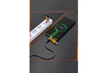 4'Ü 1 ARADA HIZLI ŞARJ KABLOSU TYPE-C 65W LİGHTNİNG 27W + USB VE USB-C VERİ-AKTARIM KABLOSU - Görsel 4