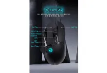 G502-825 KABLOLU OYUNCU MOUSE - Görsel 6