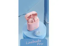 LİVEBUDS PRO 6 PEMBE BLUETOOTH KULAKLIK - Görsel 4