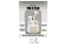 PRO 5 PLUS BEYAZ BLUETOOTH KULAKLIK - Görsel 2